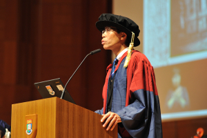 HKU holds Inauguration Ceremony for New Students 2014